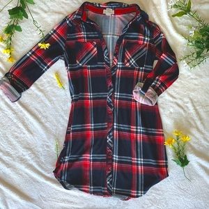 Flannel dress